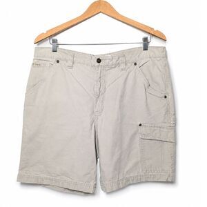Columbia Men’s Cargo Shorts Size 38 Beige Khaki Utility Outdoor Hiking Pockets